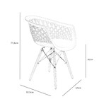 Conjunto Com 2 Cadeiras Web Amarelo