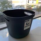 Conjunto Com 2 Cestos Flexíveis Pretos Caixas Organizador Ou