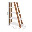 Conjunto Com 2 Estantes Star Freijó E Branco