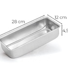 Conjunto Com 2 Formas Para Assar Pão Bolo Assadeira Alumínio