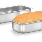 Conjunto Com 2 Formas Para Assar Pão Bolo Assadeira Alumínio