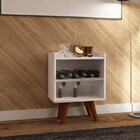 Conjunto Com 2 Mesa De Cabeceira Retrô