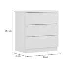 Conjunto Com 2 Mesas De Cabeceira Veronna 6 Gv Neve