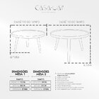 Conjunto Com 2 Mesas De Centro Tray Branco