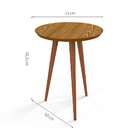 Conjunto Com 2 Mesas Laterais Luna Cumarú 53 Cm