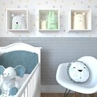 Conjunto Com 2 Nichos Quarto Infantil  Branco