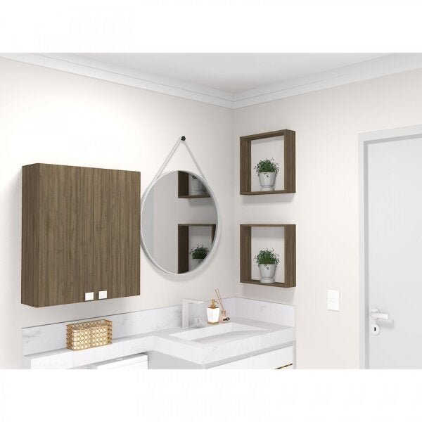 Conjunto Com 2 Nichos Vidame Kitcubos Ameixa Negra