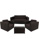 Conjunto Com 2 Poltrona,  Namnoradeira  E Mesa Assento Estofa