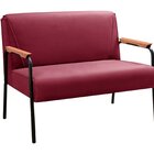 Conjunto Com 2 Poltronas E Namoradeira Decorativa Jade Sala D