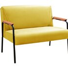 Conjunto Com 2 Poltronas E Namoradeira Decorativa Jade Sala D