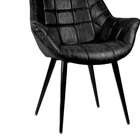 Conjunto Com 2 Poltronas Monalisa Preto