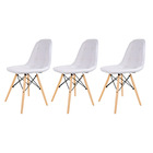 Conjunto Com 3 Cadeiras Eames Botonãª