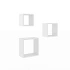 Conjunto Com 3 Nichos Dos Branco Gelo