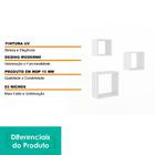 Conjunto Com 3 Nichos Dos Branco Gelo