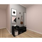 Conjunto Com 3 Nichos Joad Kitcubos Preto