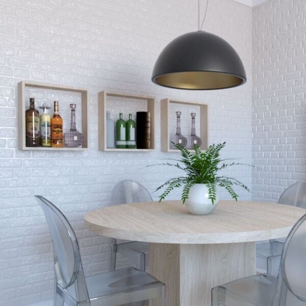 Conjunto Com 3 Nichos Vidame Bramov Móveis Geneve