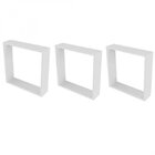 Conjunto Com 3 Nichos Vidame Kitcubos Branco