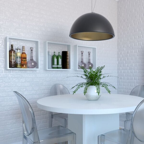 Conjunto Com 3 Nichos Vidame Kitcubos Branco