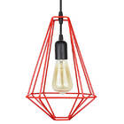 Conjunto Com 3 Pendentes Aramados - Lhz - Vermelho