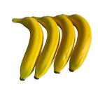 Conjunto Com 4 Bananas Fake Ideal Para Decoração De Vitrines,