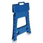 Conjunto Com 4 Bancos Plásticos Hool Dobráveis Azul