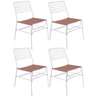 Conjunto Com 4 Cadeiras Aramadas Downy