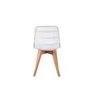 Conjunto Com 4 Cadeiras Braila Branco