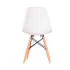 Conjunto Com 4 Cadeiras Charles Eames Branco