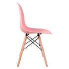 Conjunto Com 4 Cadeiras Charles Eames Rosa