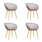Conjunto Com 4 Cadeiras Clarice Camurça