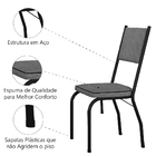 Conjunto Com 4 Cadeiras Diana Artefamol