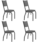 Conjunto Com 4 Cadeiras Diana Artefamol