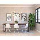 Conjunto Com 4 Cadeiras Eames Vermelho Falu