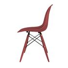 Conjunto Com 4 Cadeiras Eames Vermelho Falu