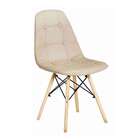 Conjunto Com 4 Cadeiras Eiffel Nude