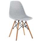 Conjunto Com 4 Cadeiras Eloa Cinza