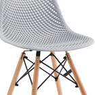 Conjunto Com 4 Cadeiras Eloa Cinza