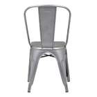 Conjunto Com 4 Cadeiras Iron Cinza