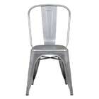 Conjunto Com 4 Cadeiras Iron Cinza