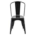 Conjunto Com 4 Cadeiras Iron I Preto