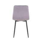 Conjunto Com 4 Cadeiras Kendra Cinza