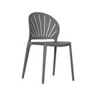 Conjunto Com 4 Cadeiras Lane 83cm X 50,5cm X 46cm Cinza/chumbo