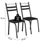 Conjunto Com 4 Cadeiras Leia Artefamol