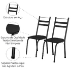 Conjunto Com 4 Cadeiras Leia Artefamol