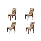 Conjunto Com 4 Cadeiras Lucy Rufato