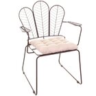 Conjunto Com 4 Cadeiras Para Sala De Estar Vegas Aço Corten/b