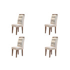 Conjunto Com 4 Cadeiras Para Sala De Jantar Carol Rufato