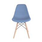 Conjunto Com 4 Cadeiras Para Sala De Jantar Eames Pp Dsw  Azu