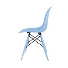 Conjunto Com 4 Cadeiras Para Sala De Jantar Eames Pp Dsw Inj