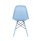 Conjunto Com 4 Cadeiras Para Sala De Jantar Eames Pp Dsw Inj